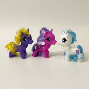 Lot of 3 Gi-Go Wonder Pony Ponies Toys